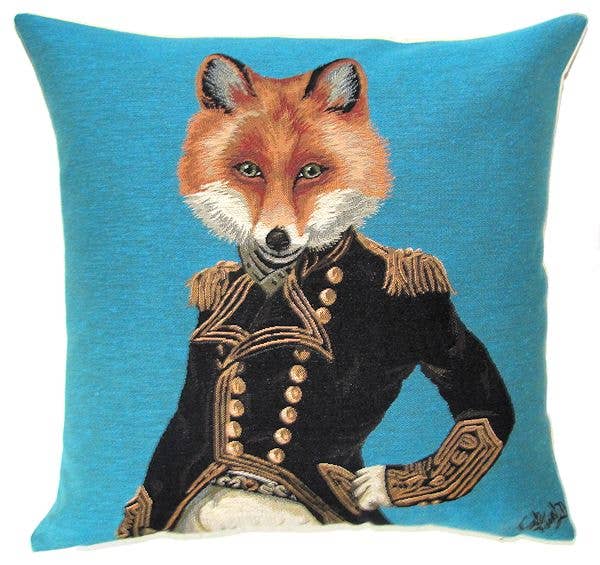 Quirky Fox Pillow