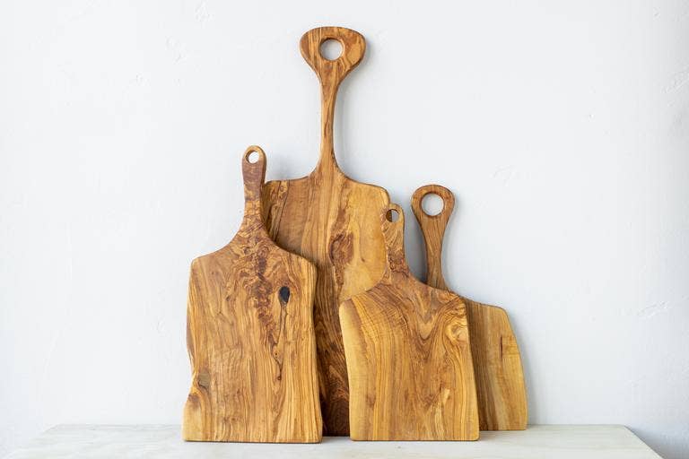 Handmade Small Olive Wood Cutting Board
