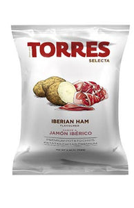 Torres Premium Potato Chips Iberian Ham Flavoured