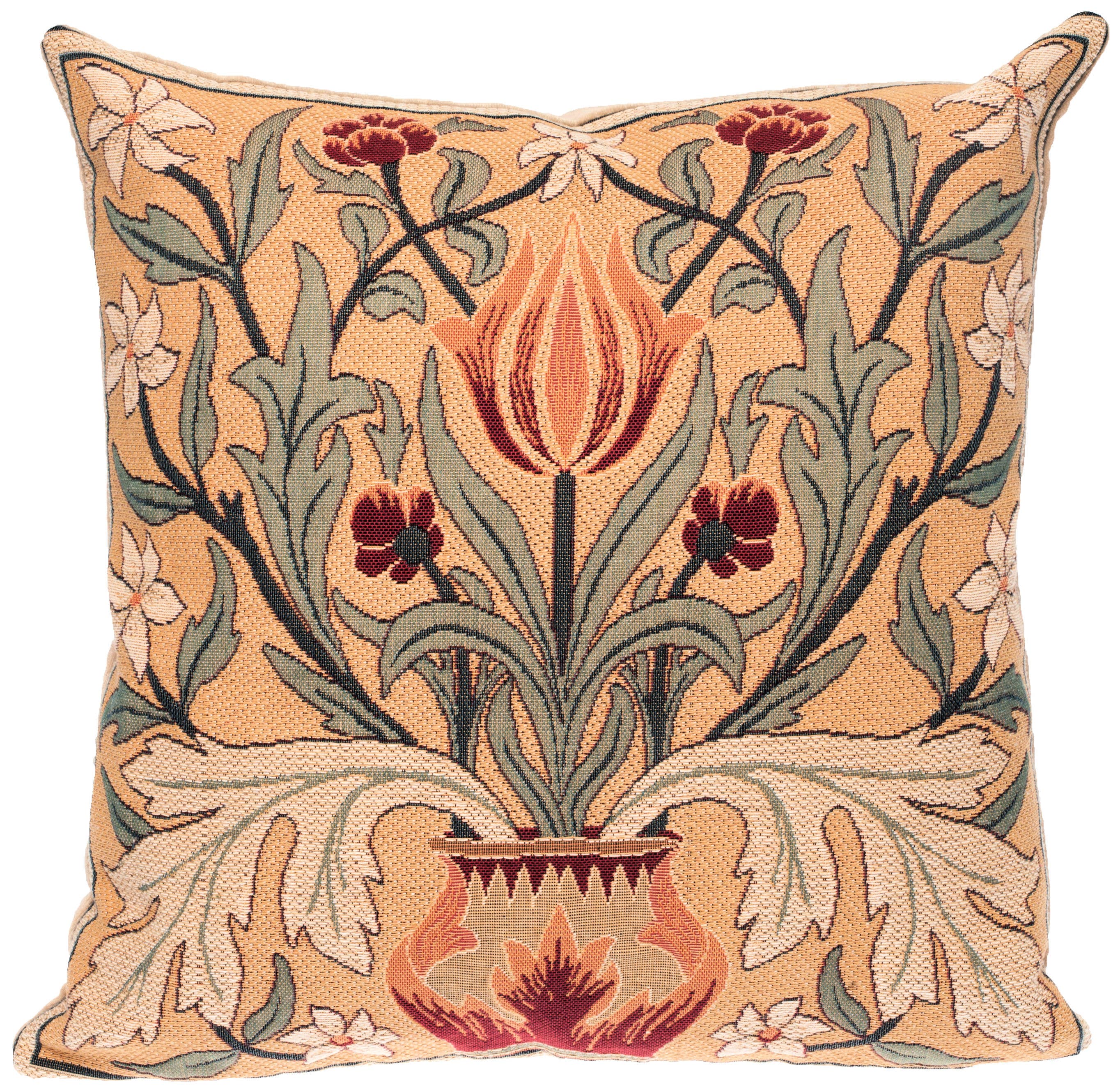 William Morris Tulip Pillow