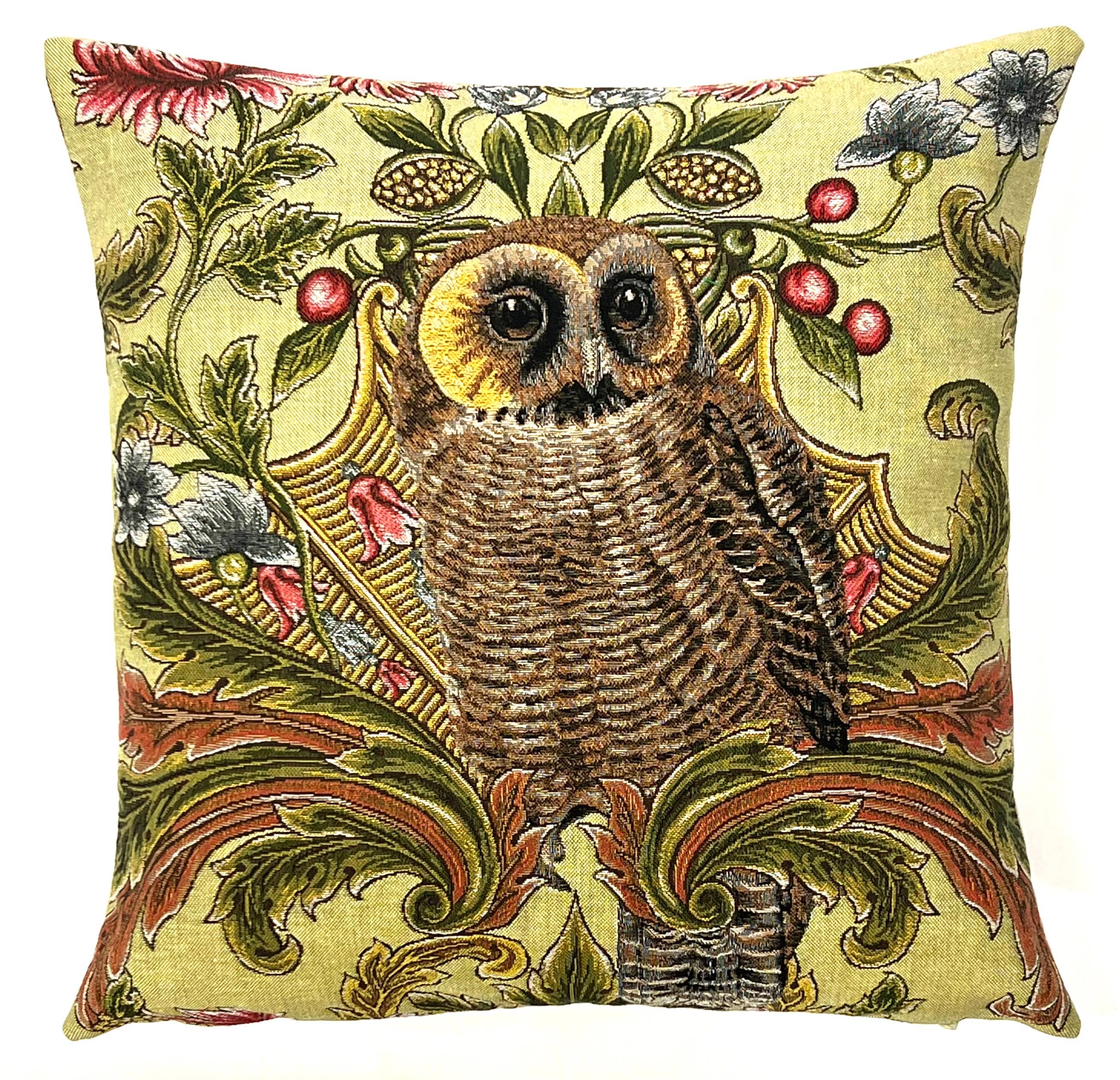 Woven Owl Pillow