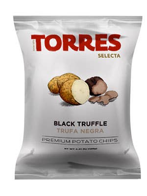 Torres Premium Potato Chips Black Truffle