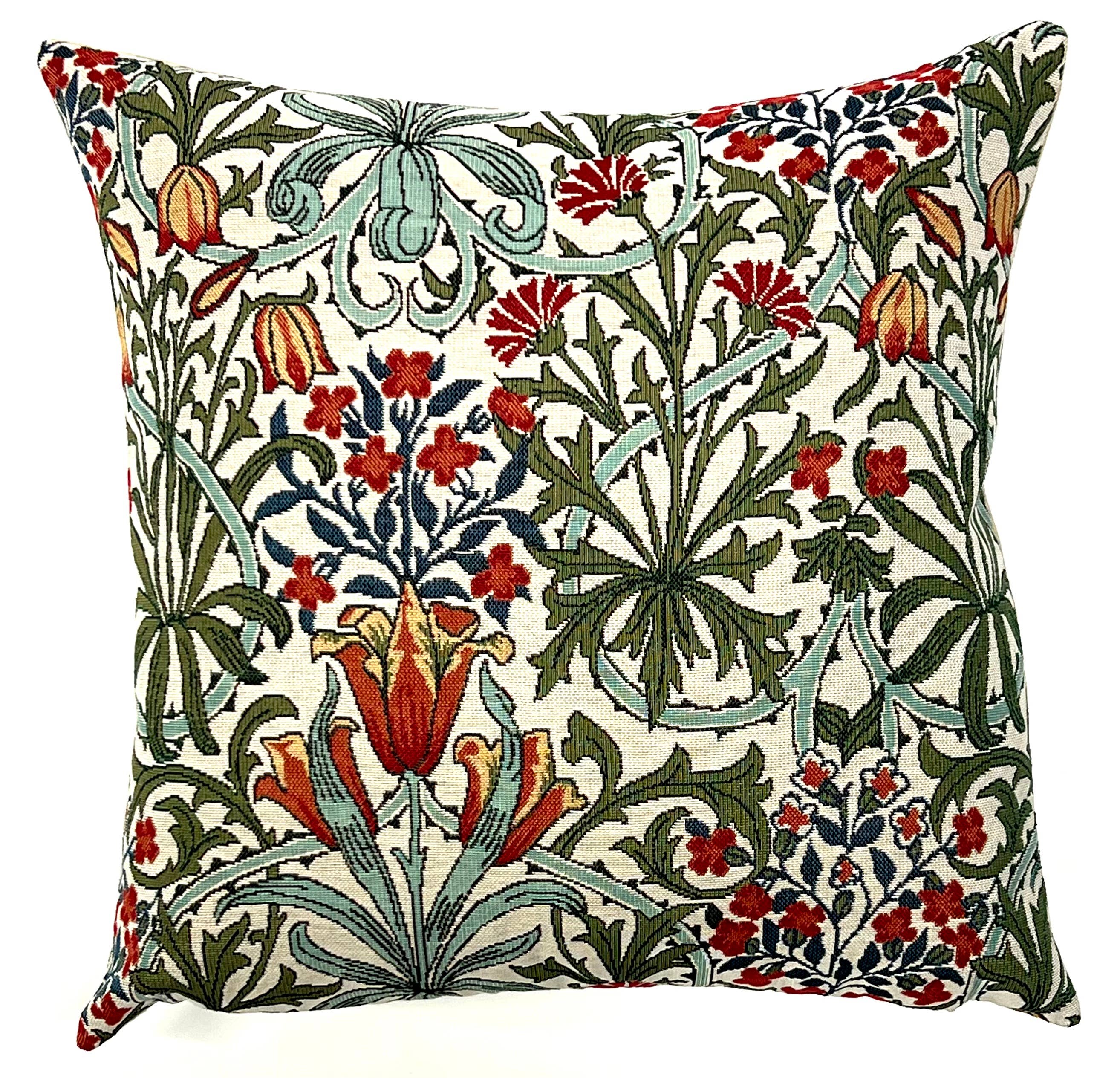 Floral Pillow - William Morris style