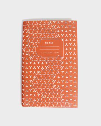 Lined Notebook - Orange Kikko