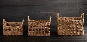 Sea Grass Storage Basket Set