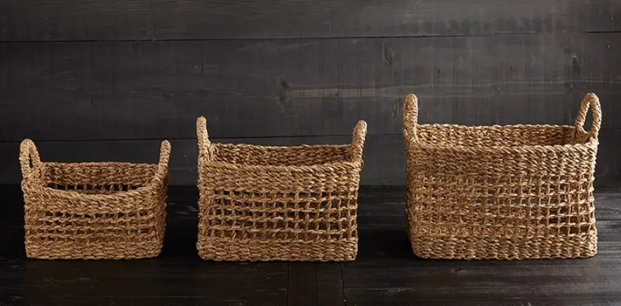 Sea Grass Storage Basket